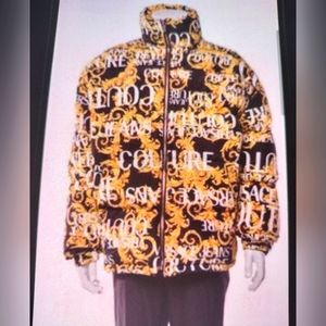 Versace jeans printed Parka